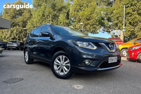 Blue 2015 Nissan X-Trail Wagon St-L (Fwd)