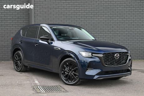 Blue 2024 Mazda CX-60 Wagon P50E Gt Vision Phev