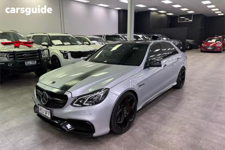 Silver 2014 Mercedes-Benz E63 Sedan Amg S