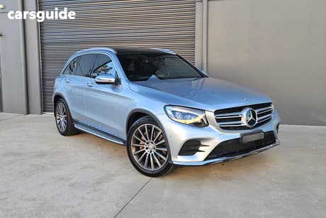 Silver 2016 Mercedes-Benz GLC250 Wagon 250
