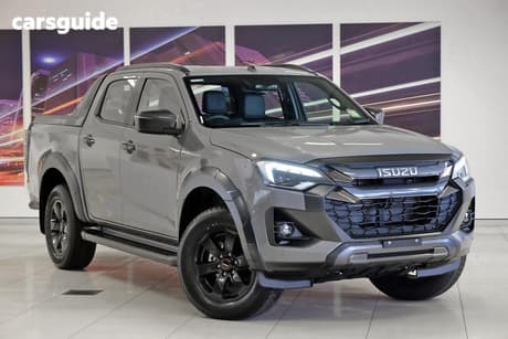 Grey 2026 Isuzu D-MAX Crew Cab Utility X-Terrain (4X4)