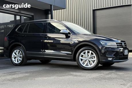 Black 2018 Volkswagen Tiguan Wagon Allspace 132 Tsi Comfortline