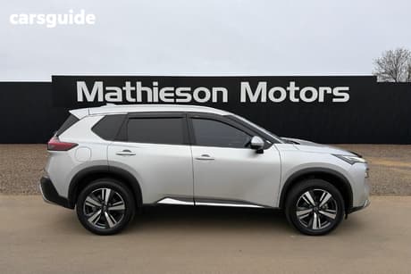 Silver 2022 Nissan X-Trail Wagon Ti (4Wd)