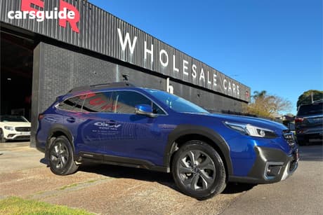 Blue 2022 Subaru Outback Wagon Awd