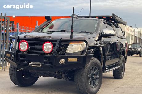 Black 2011 Ford Ranger Dual Cab Utility Xl 3.2 (4X4)