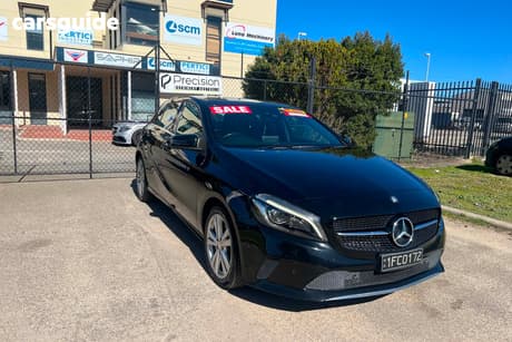 Black 2017 Mercedes-Benz A180 Hatchback