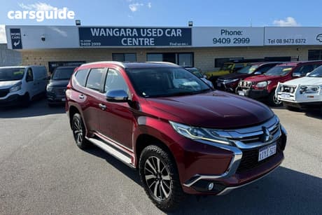 Red 2016 Mitsubishi Pajero Sport Wagon Gls (4X4) 7 Seat
