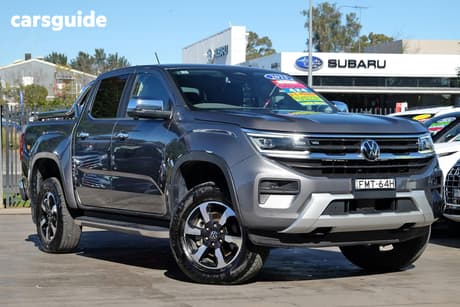 Grey 2023 Volkswagen Amarok Dual Cab Utility Style Tdi600 4Motion