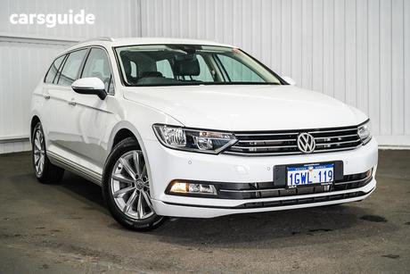 White 2019 Volkswagen Passat Wagon 132 Tsi Comfortline