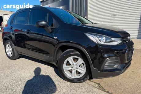 Black 2017 Holden Trax Wagon Ls