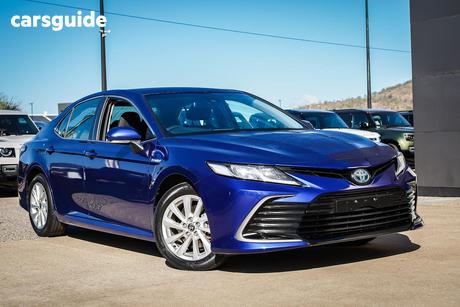 Blue 2021 Toyota Camry Sedan Ascent + Sat Nav Hybrid