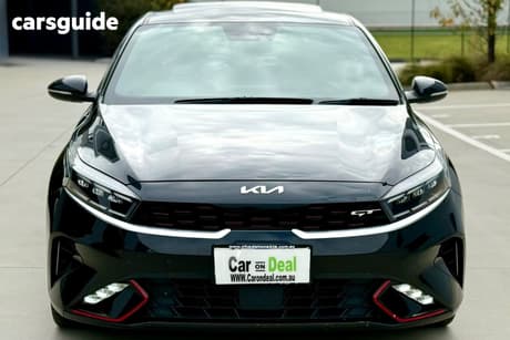 Black 2022 Kia Cerato Sedan Gt