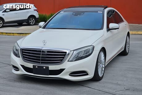 White 2014 Mercedes-Benz S CLASS Sedan 222057