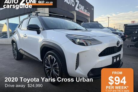 White 2020 Toyota Yaris Cross Wagon Urban (Two-Tone)