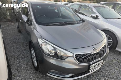 Grey 2015 Kia Cerato Hatchback S Premium