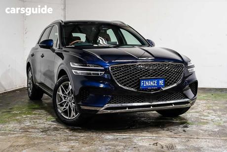 Blue 2022 Genesis GV70 Wagon 2.5T