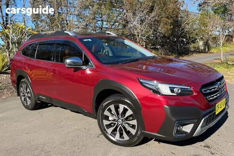 Red 2023 Subaru Outback Wagon Awd Touring