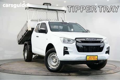 White 2020 Isuzu D-MAX Space Cab Utility Sx Hi-Ride (4X2)