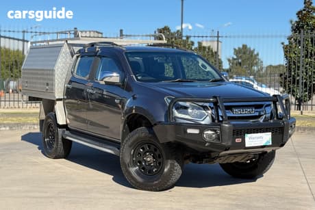 Grey 2019 Isuzu D-MAX Crew Cab Utility Ls-T (4X4)