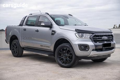 Silver 2022 Ford Ranger Double Cab Pick Up Wildtrak 3.2 (4X4)