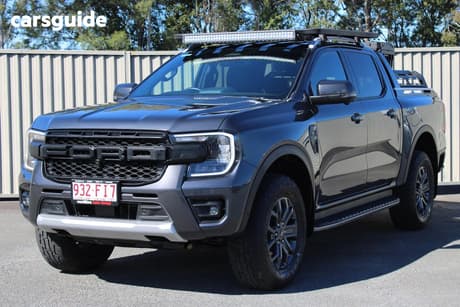 Grey 2022 Ford Ranger Double Cab Pick Up Wildtrak 2.0 (4X4)