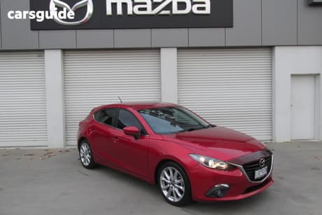 Red 2014 Mazda 3 Hatchback Sp25 Gt