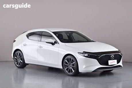White 2020 Mazda 3 Hatchback G25 Gt