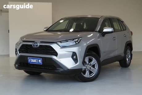 Silver 2023 Toyota RAV4 Wagon Gx (Awd) Hybrid