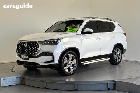 White 2021 Ssangyong Rexton Wagon Ultimate (Awd)