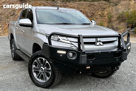 Silver 2023 Mitsubishi Triton Double Cab Pick Up Gls (4X4)