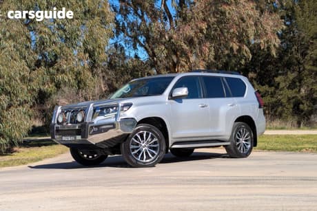Silver 2021 Toyota Landcruiser Prado Wagon Kakadu
