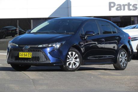 Blue 2020 Toyota Corolla Sedan Ascent Sport (Hybrid)