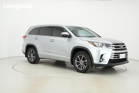Silver 2018 Toyota Kluger Wagon Gxl (4X2)