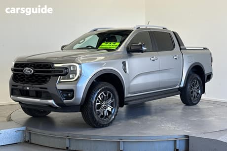 Silver 2025 Ford Ranger Double Cab Pick Up Wildtrak 3.0 (4X4)