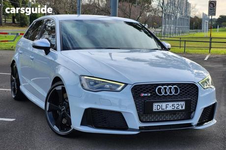 White 2016 Audi RS3 Hatchback Sportback Quattro