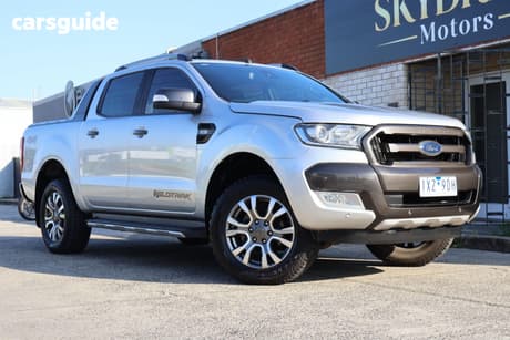 Silver 2018 Ford Ranger Dual Cab Pick-up Wildtrak 3.2 (4X4)