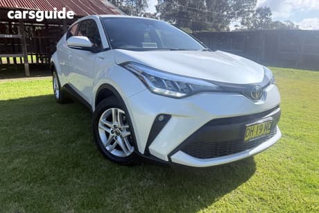 White 2023 Toyota C-HR Wagon Gxl (2Wd)