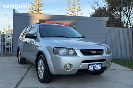 Silver 2004 Ford Territory SUV TX (RWD) SY MY07 UPGRADE
