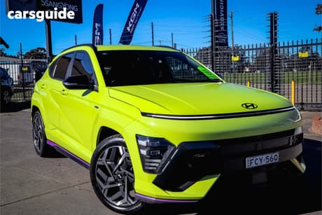 Green 2023 Hyundai Kona Wagon N Line