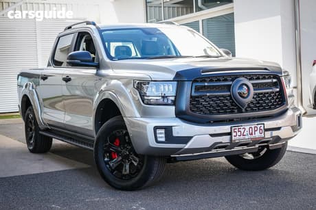 Silver 2026 GWM Cannon Alpha Dual Cab Utility Ultra Phev (4X4)