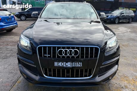 Black 2014 Audi Q7 SUV TDI