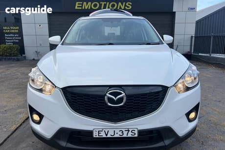 White 2014 Mazda CX-5 Wagon Maxx Sport (4X4)
