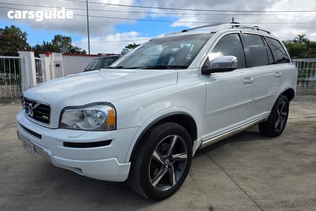 White 2013 Volvo XC90 Wagon D5 R-Design