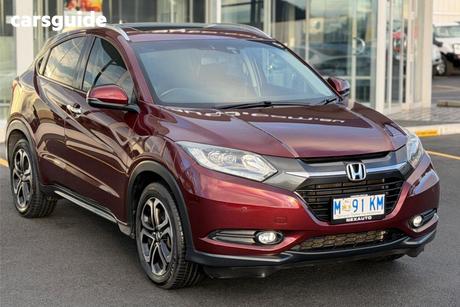 Red 2018 Honda HR-V SUV VTI-LX