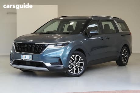 Blue 2022 Kia Carnival Wagon Si