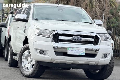 White 2017 Ford Ranger Super Cab Utility Xlt 3.2 (4X4)