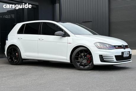 White 2016 Volkswagen Golf Hatchback Gti