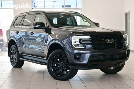 Grey 2024 Ford Everest Wagon Sport (4Wd)