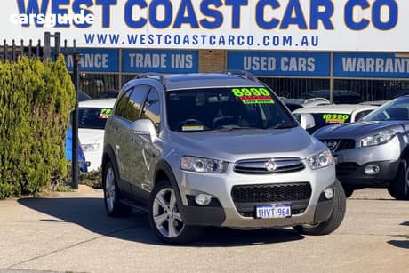 Silver 2011 Holden Captiva Wagon 7 Lx (4X4)