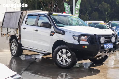 White 2017 Ford Ranger Crew Cab Chassis Xl 3.2 (4X4)